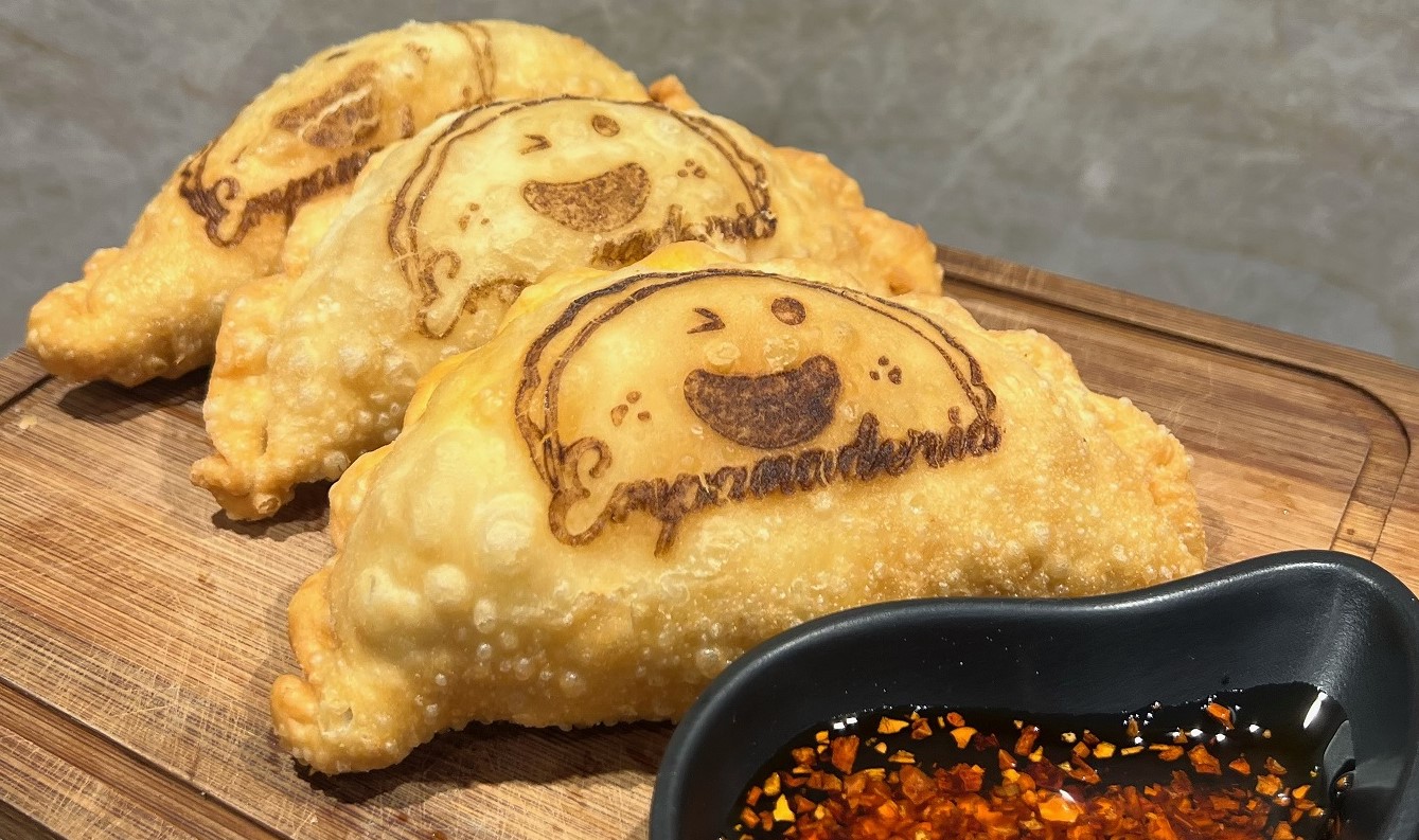 Handmade gourmet empanadas served by Empanaderia food truck in Edmonton, Alberta
